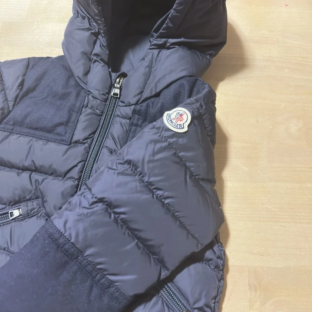 Moncler Kids‎ Blue Down Puffer Jacket Coat Size 12-18 Months Ski Snow Outdoors